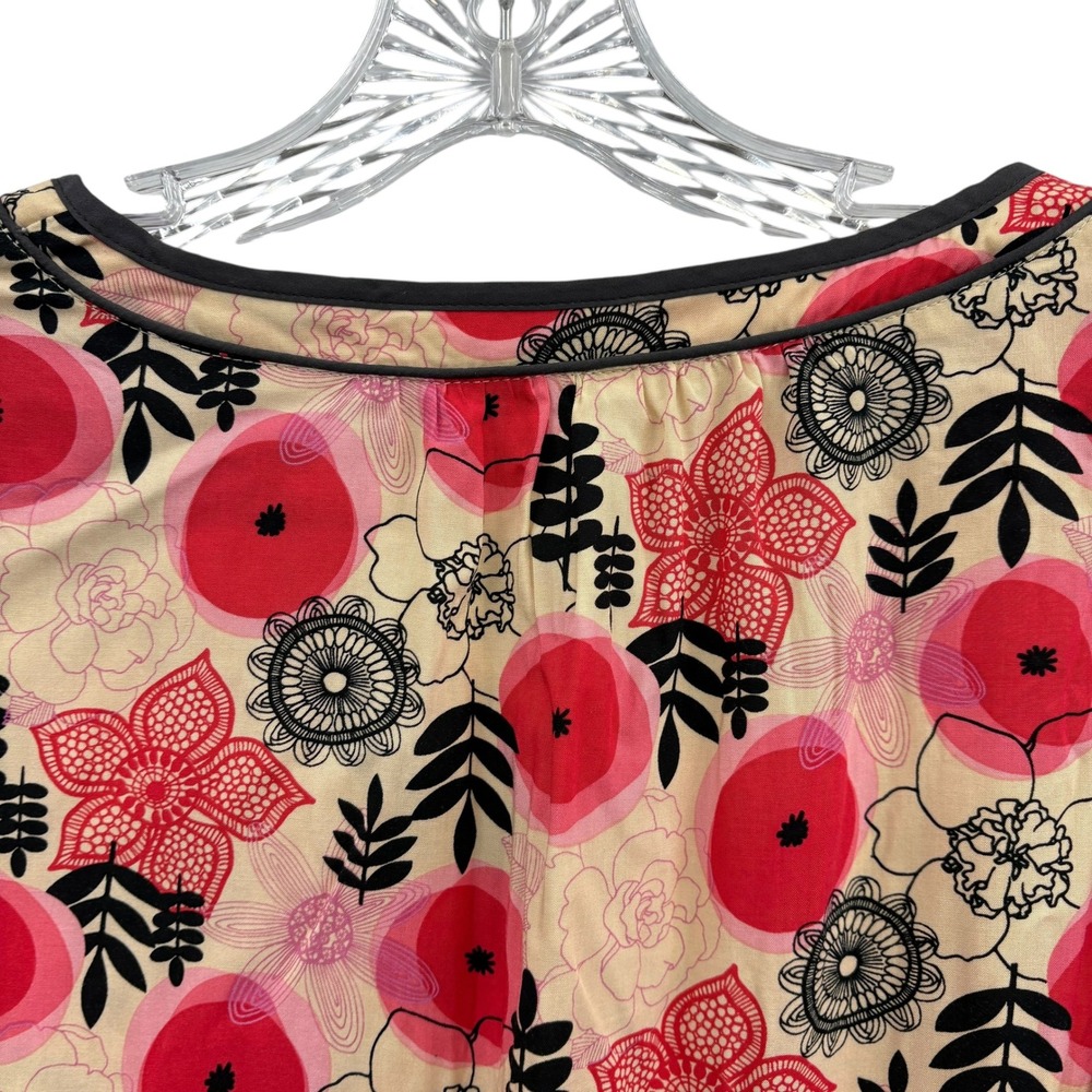 Matilda Jane‎ Women's Mistletoe Magic Peasant Top Long Sleeve Boho Retro Size Sm - Picture 4 of 7